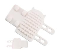 Toiletteur pour chat - Brosse à poils pour chat | Brosse d'angle pour chat | Grattoir doux pour enlever les nœuds | Outil de massage élastique pour chats, chiens, chatons, animaux domestiques