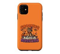 Toiletteur pour Chien Halloween Toilettage Les Petits Monstres Coque pour iPhone 11