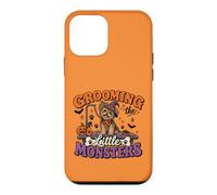 Toiletteur pour Chien Halloween Toilettage Les Petits Monstres Coque pour iPhone 12 Mini
