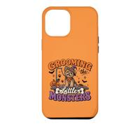 Toiletteur pour Chien Halloween Toilettage Les Petits Monstres Coque pour iPhone 12 Pro Max