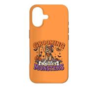 Toiletteur pour Chien Halloween Toilettage Les Petits Monstres Coque pour iPhone 17
