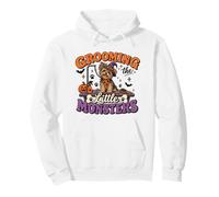 Toiletteur pour Chien Halloween Toilettage Les Petits Monstres Sweat à Capuche