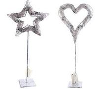 Toilinux - 2 Décorations de Noël lumineuses Ice - Argent - Noël givré Argent https://www.fnac.com/mp42098267/Heart-of-the-home-2-Decorations-de-Noel-lumineuses-Ice-Argent-Noel-givre/w-4?oref=981a230f-e2e7-e7c6-c1d4-ad89f244a2cb