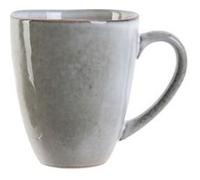Toilinux - 2 Mug en céramique - 300 ml - Gris et Bleu - Au gré du temps Gris G
