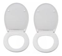 - 2 x Abattant WC Cento - Blanc - Cento