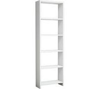 Toilinux - Bibliothèque New 160 cm - Blanc - New Blanc G