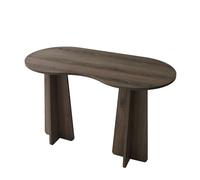 Bureau Toilinux design organique MDF 120x60x75 cm Marron Marron