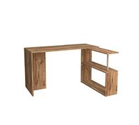 Toilinux - Bureau Cayko 130 cm - Atlantic - Cayko Beige