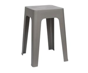Toilinux.com Lot de 6 tabourets empilables Spectra - Gris