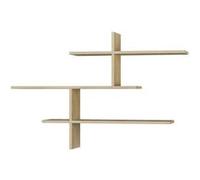 Toilinux - Etagère murale en bois YANIS - Marron - YANIS G