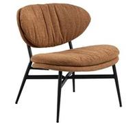 Toilinux - Fauteuil d'appoint TULUM - Marron - TULUM Marron G