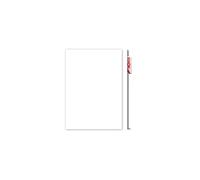 Toilinux - Lot 2x Adhésif décoratif pour meuble Brillant - 200 x 45 cm - Blanc - Brillant