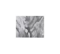 Toilinux - Lot 2x Adhésif décoratif pour meuble effet marbre Carrare - 200 x 45 cm - Gris - Carrare