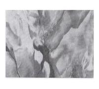 Toilinux - Lot 2x Adhésif décoratif pour meuble effet marbre Carrare - 200 x 45 cm - Gris - Carrare
