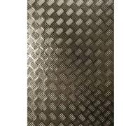 Toilinux - Lot 2x Adhésif décoratif pour meuble Metallique - 150 x 45 cm - Gris alu - Metallique
