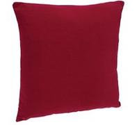 Toilinux - Lot 2x Coussin déhoussable - 38 x 38 cm - Rouge - ANJALI Rouge G