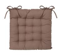 - Lot 2x Galette de chaise - Taupe