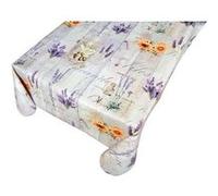 Toilinux - Nappe en toile cirée rectangulaire Arles - 140 x 250 cm - Multicolore Multicolore