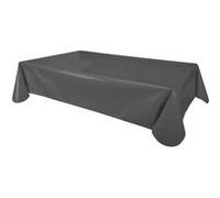 Toilinux - Nappe en toile cirée rectangulaire uni - 140 x 250 cm - Gris