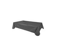 Toilinux - Nappe en toile cirée rectangulaire uni - 140 x 250 cm - Gris - JOYS