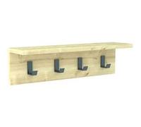 - Porte manteau Ayla 60 cm - Bois clair - Ayla