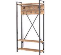 Porte manteau design industriel Sapphire - L. 90 x H. 180 cm - Noir