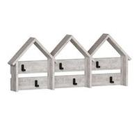 Toilinux - Porte-manteau Village - Beige - Village Beige