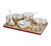 - Set apéritif de Noël 10 pièces - Rouge - Maître Chef