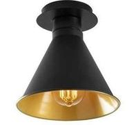 Toilinux - Suspension Mardin en métal - Noir et or Noir G