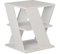Toilinux - Table à café Cyclo 55 cm - Blanc - Cyclo Blanc G