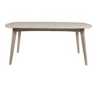 Toilinux - Table à manger extensible 6 à 8 places en MDF - Beige - Martie Beige