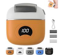 Toilishop Meuleuse de Pieds, 2024 Nouveau Dispositif de réparation et de Meulage des Pieds Rechargeable par USB, Meuleuse de Pieds électrique for callosités, dissolvant de callosités électrique for Le