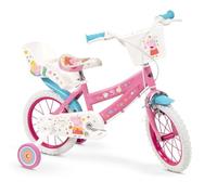 TOIMSA 85-1495_3427084014957 Vélo Peppa Pig Rose 14" (4/6 Ans), Unisexe-Youth