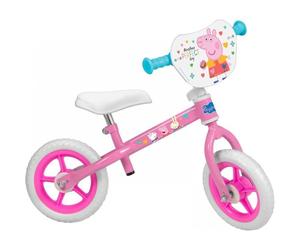 Toimsa Draisienne à 2 roues Peppa Pig 10 pouces Fille Rose