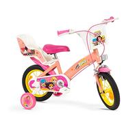 TOIMSA- Vélo 12" DC Fille Friends, 12911, Multicolore