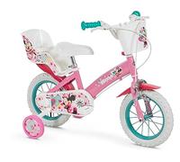 TOIMSA Vélo 12" Minnie Huffy (3/5 Ans) Garçon, Multicolore, Petite Taille