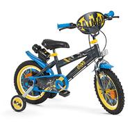 TOIMSA Bicicleta Infantil 14" Batman 14913 Jeunesse Unisexe, Multicolore, Única