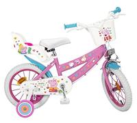 Toimsa Bikes Peppa Pig 14´´ Bike Multicolore 4-5 Years Garçon Pink