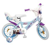 Velo 16 Pouces La Reine Des Neiges 5/7 Ans Stabilisateur Violet