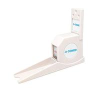 Toise à ruban murale en plastique avec curseur longueur 200 cm Microtoise graduations cm et mm - 4444400- Certifié France Medical Industrie