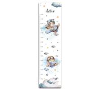 TOISE AVION. TOISE MURALE ENFANT, BÉBÉ. TOISE PERSONNALISABLE. TOISE PRENOM ENFANT. TOISE À SUSPENDRE. RÈGLE HAUTEUR ENFANT. TABLEAU CROISSANCE ENFANT.