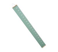Toise Bois pour Garçon Fille, Règle Murale Verte, Décor Chambre | Installation Facile et Retrait Simple, Toise Bois, Toile Canvas, Mesure de Hauteur pour Chambre D’garçon Fille