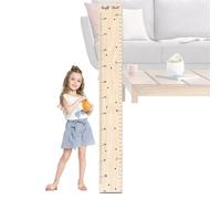 Toise de croissance pour - 120 x 15 cm - Règle murale en bois - Grand tableau de mesure - Suivi de croissance des - Marqueur d'étapes faciles à installer - Mesure de la hauteur