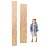 Toise de croissance pour enfants | Tableau de hauteur en bois véritable pour enfants | Mesure de la hauteur en bois naturel pour enfants | Tableau de croissance minimaliste pour mur | Tableau de