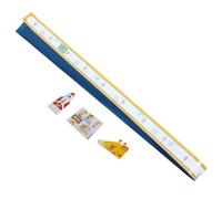 Toise de Croissance pour Garçon et Filles en Pvc, Tableau Mural Jaune | Bébé et Kids, Installation Rapide et Amovible, Décor Chambre Bébé ou Nursery