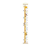 Toise de croissance pour mur - Mesure de la hauteur de la toile, décoration de chambre d'enfant, accessoire de chambre d'enfant | Traqueur de progrès quotidien élégant, design décoratif chaleureux, ut