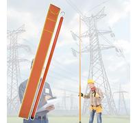 Toise de mesure for travaux électriques, 59,7; 69,8; 89,1; 11; 13sections(800cm/26.2ft)