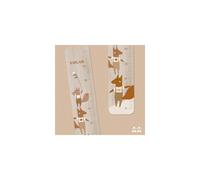 Toise En Bois 3 Renards - Combien Je Mesure Multicolore TU