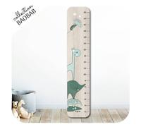 Toise en bois Baobab girafe Lovely Tribu