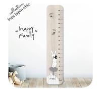 Toise en bois Lapin chic Inès Lovely Tribu